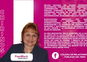 Entrevista a Carmen Chirinos García- Transparencia y autenticidad en las relaciones públicas.